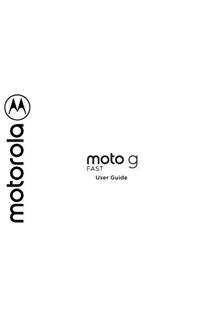 Motorola G Fast manual. Smartphone Instructions.
